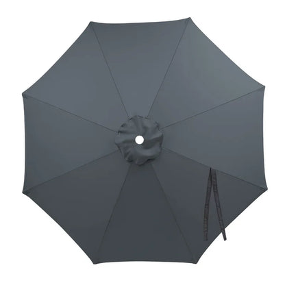 6 Ribs/8 Ribs Parasol Replacement Cloth Without Stand Parasol Umbrella Cover Waterproof Sunshade Cloth Canopy Patio Garden Cover