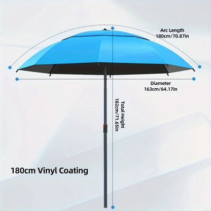 Fishing Umbrella, Outdoor Sunshade Umbrella for Anglers, Portable, For Fishing, Stall, Garden, Shop &amp; Outdoor Activities