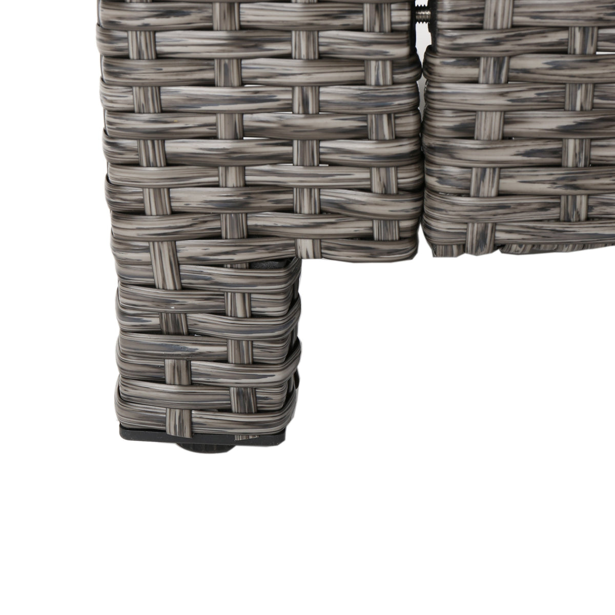 Puerta 4-Piece Outdoor Furniture Set with Water-Resistant Cushions - Rattan