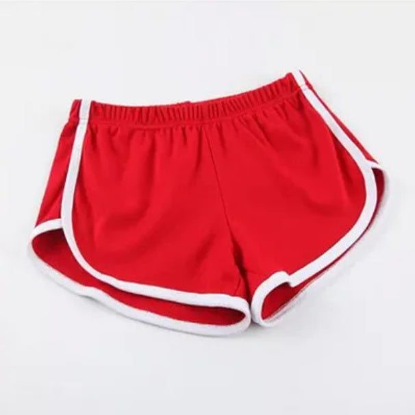 High Waist Drawstring Lounge Shorts Summer Casual Loose Fit Cotton Shorts For Women
