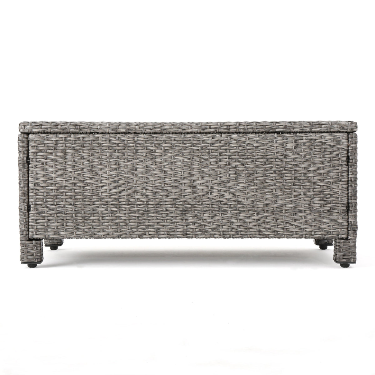 Puerta 4-Piece Outdoor Furniture Set with Water-Resistant Cushions - Rattan