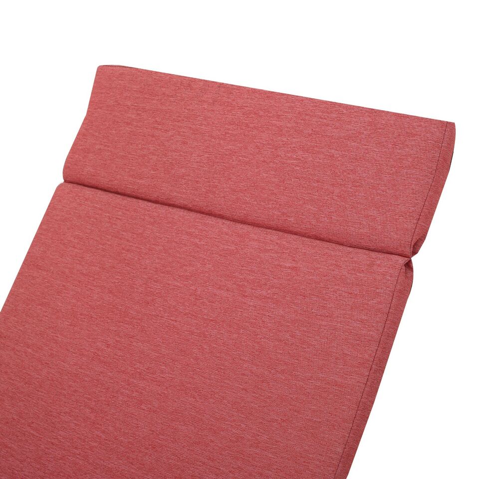 52005.00CUSH- RED  2PCS  SALEM Outdoor Lounge Cushion  Without Chaise Lounge
